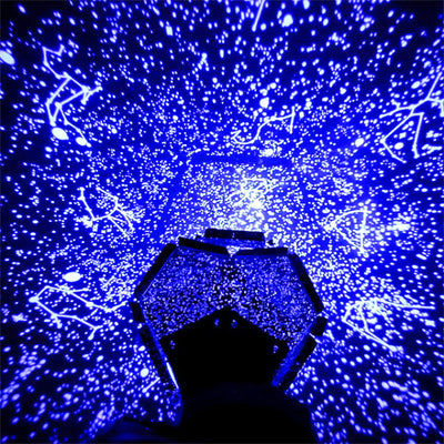 stars and galaxy room projector