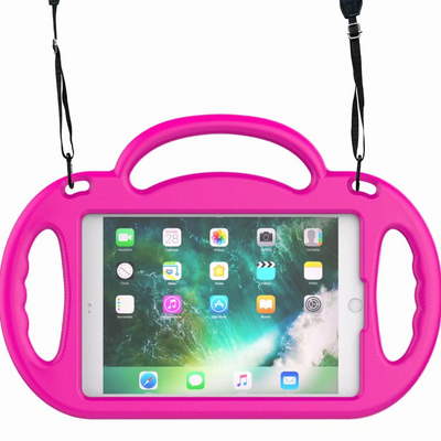Full Cover iPad Case with Stand and Handle for Kids – 2 Colors